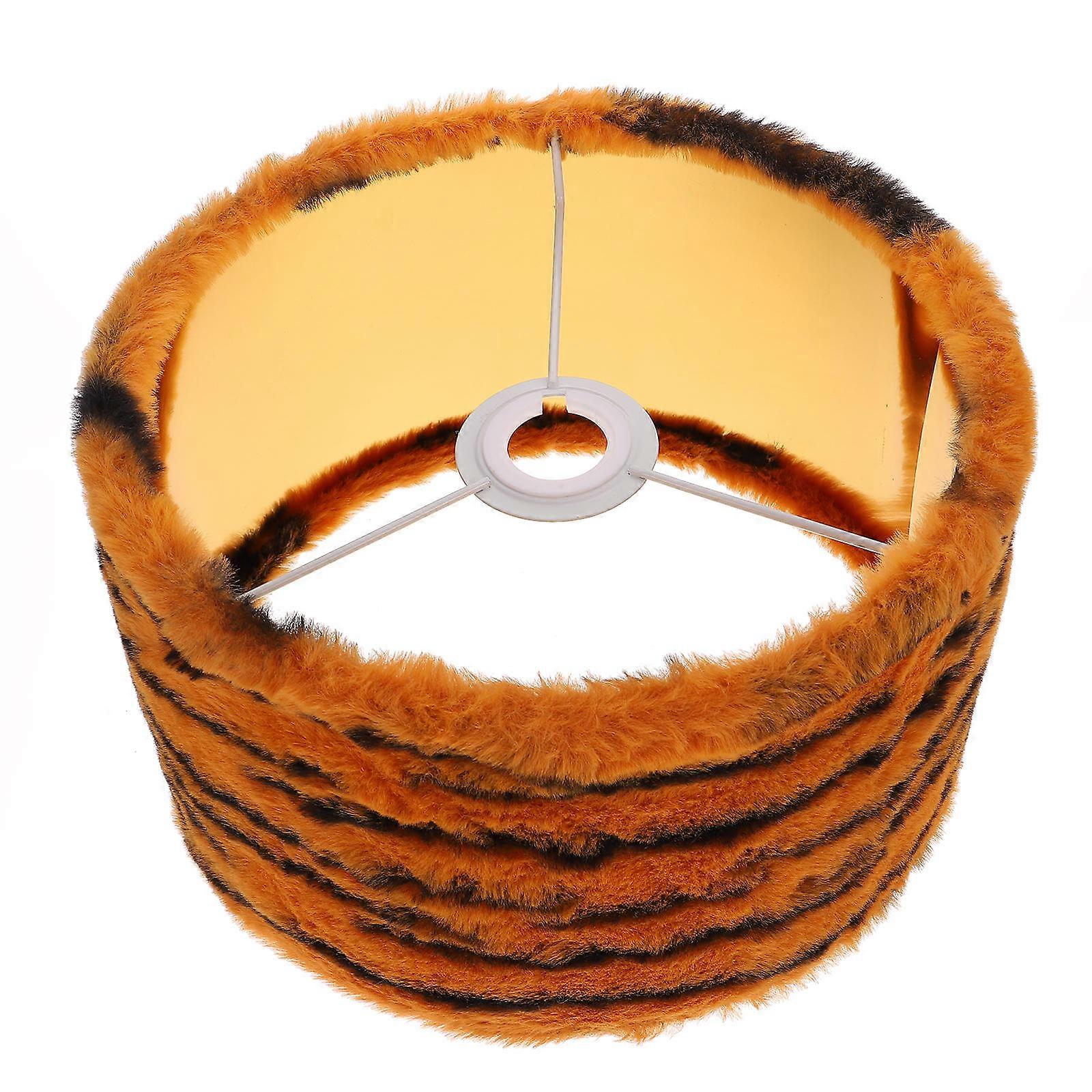 Brown Animal Pattern Lamp Shade for E27 E14 Socket Small Lamp Shade
