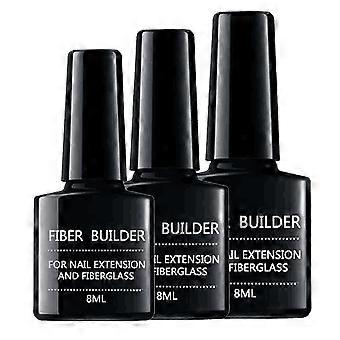 Manicure Fiber Nail Extension Fiber Gel for Durable Nail Art 10Pcs