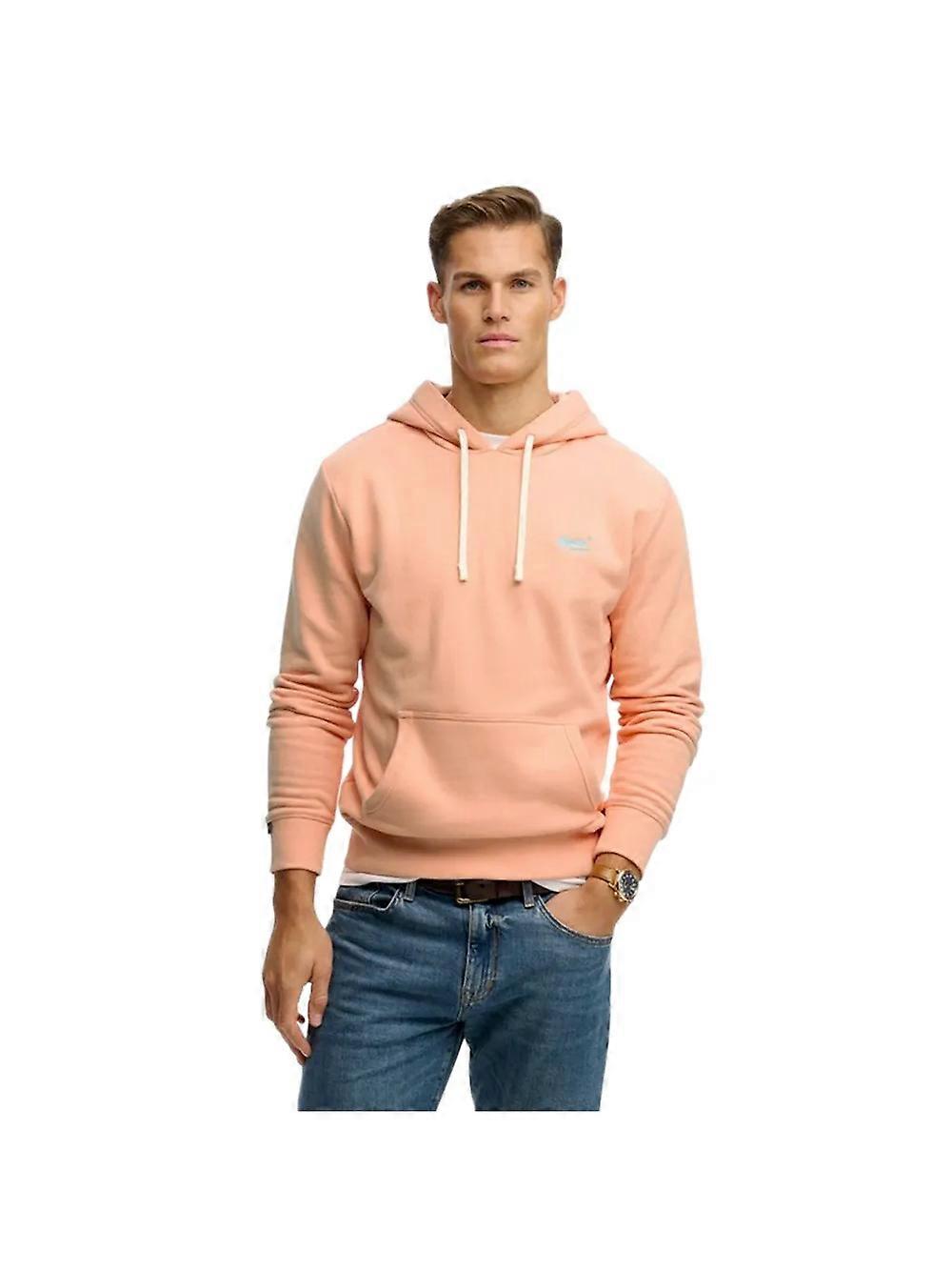 Men's Superdry Essential Sweatshirt Pink