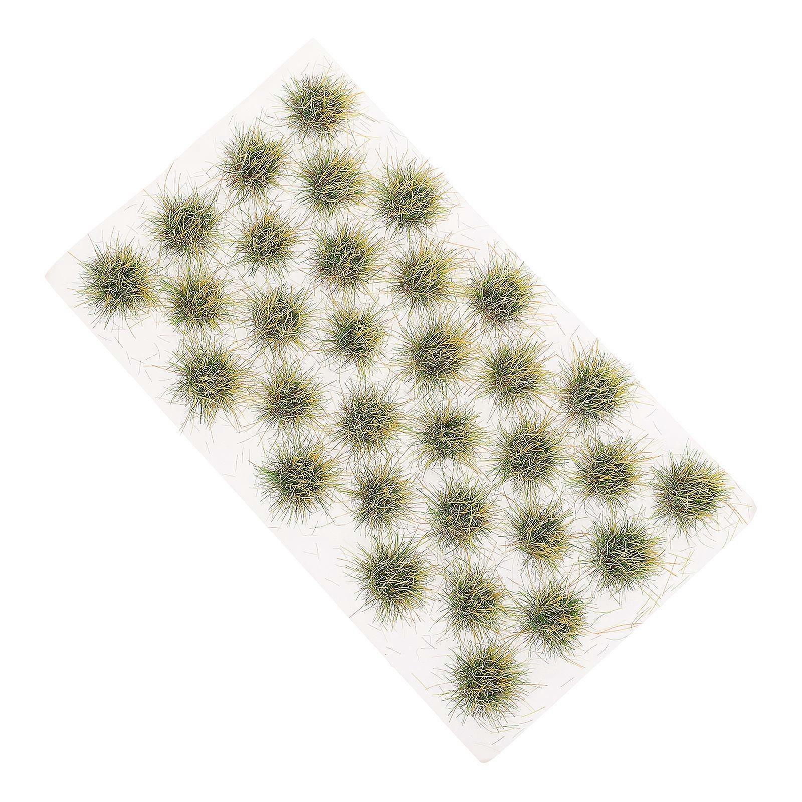 Simulation Grass Miniature Plastic Tufts for Model Landscape DIY 1Set