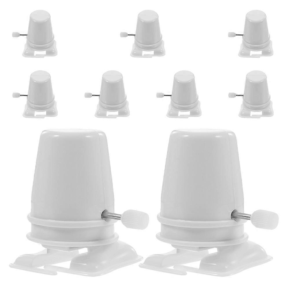 Clockwork Plaything Movement Plastic Movement Part 9Pcs for Replacement Use