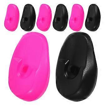 8pcs Waterproof Ear Cover Protector Earmuff Ear Caps For Hair Dye Coloring