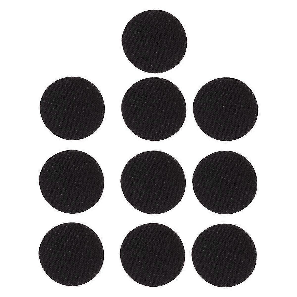 Self Adhesive Tape Dots Hook Loop Tape for Sticking 20Set Black