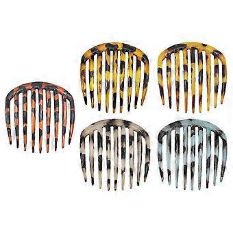 5x French Twist Comb Vintage Non Slip Hair Clip Accessory compatible with Everyday Women