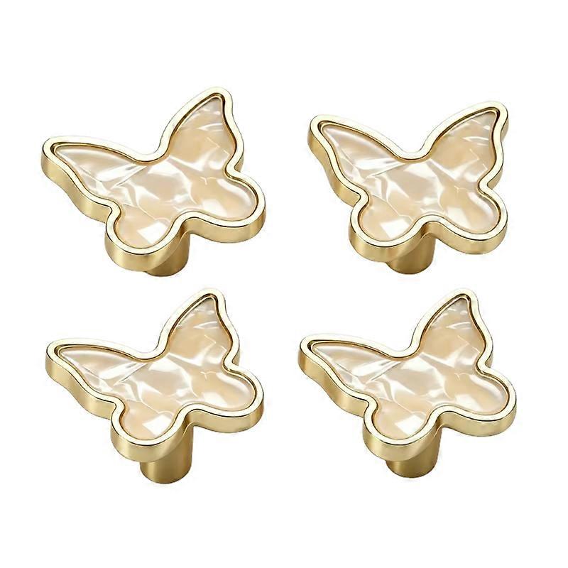 Butterfly Shape Cabinet Knobs Handles, Decorative Furniture Pulls for Kitchen Cabinets