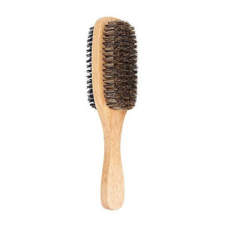 Double-Sided Hard-Soft Boar Bristle Brush
