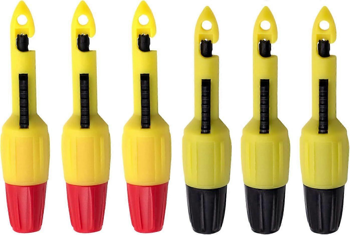 6Pcs Insulation Piercing Clip, Piercing Probe Wire, for Multimeter Voltage Testing Detect Automobile