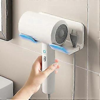 Suporte de parede para secador de cabelo, prateleira para banheiro, acessórios para guardar escova de cabelo, caixa organizadora 26-27