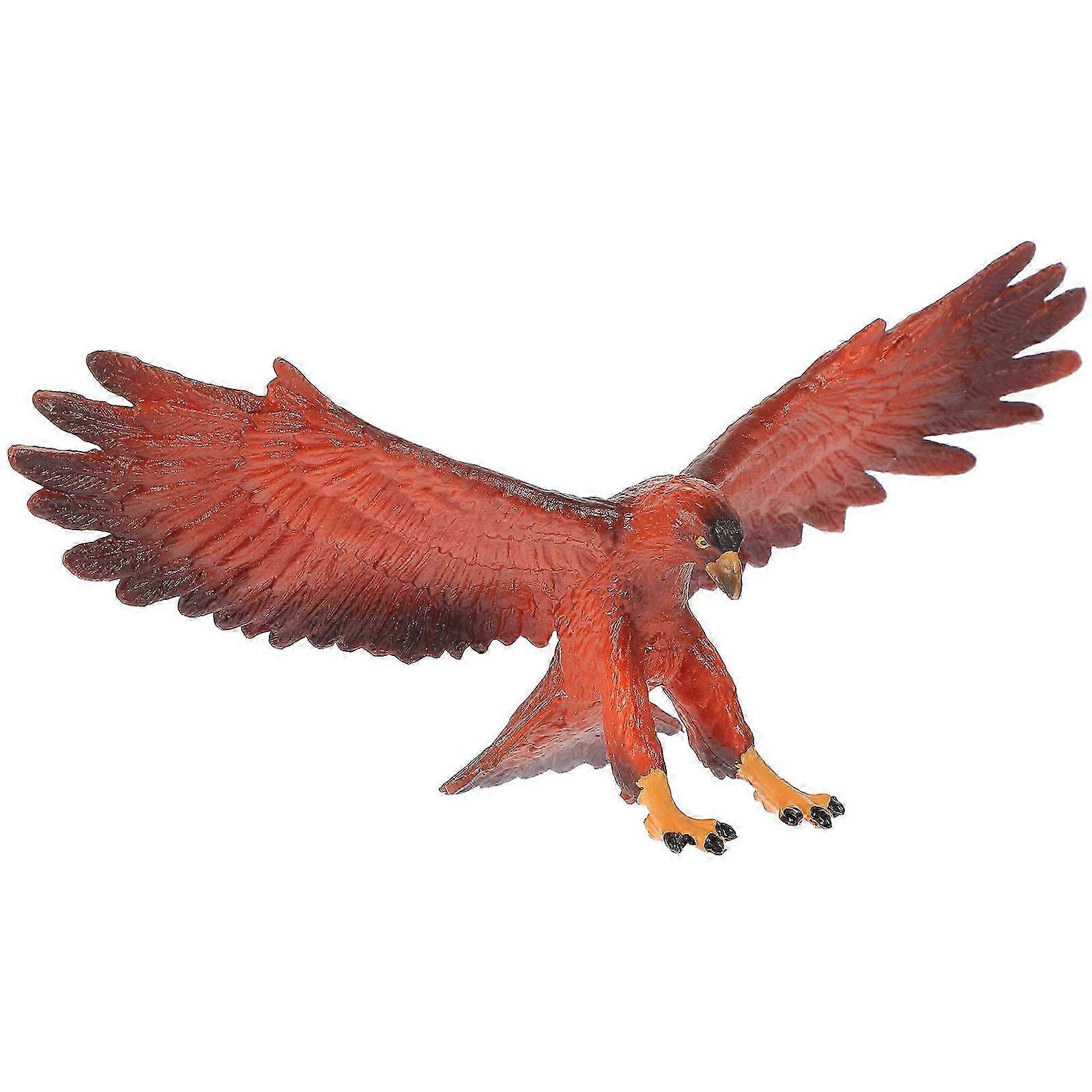 Fake Eagle Model Mini Simulated Eagle Model Plastic Animal Model Simulation Eagle Cognitive Model