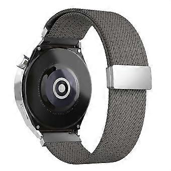 Justerbart magnetiskt nylonarmband för Garmin Venu 3S 2S Forerunner 265S 255S Vivomove 3S