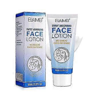 Facial Anti Sweat Cream 60ml Control Excess Sweat Keep Face Dry Gentle Non Sticky Formula Prevents Makeup Smudging Long Lasting Makeup