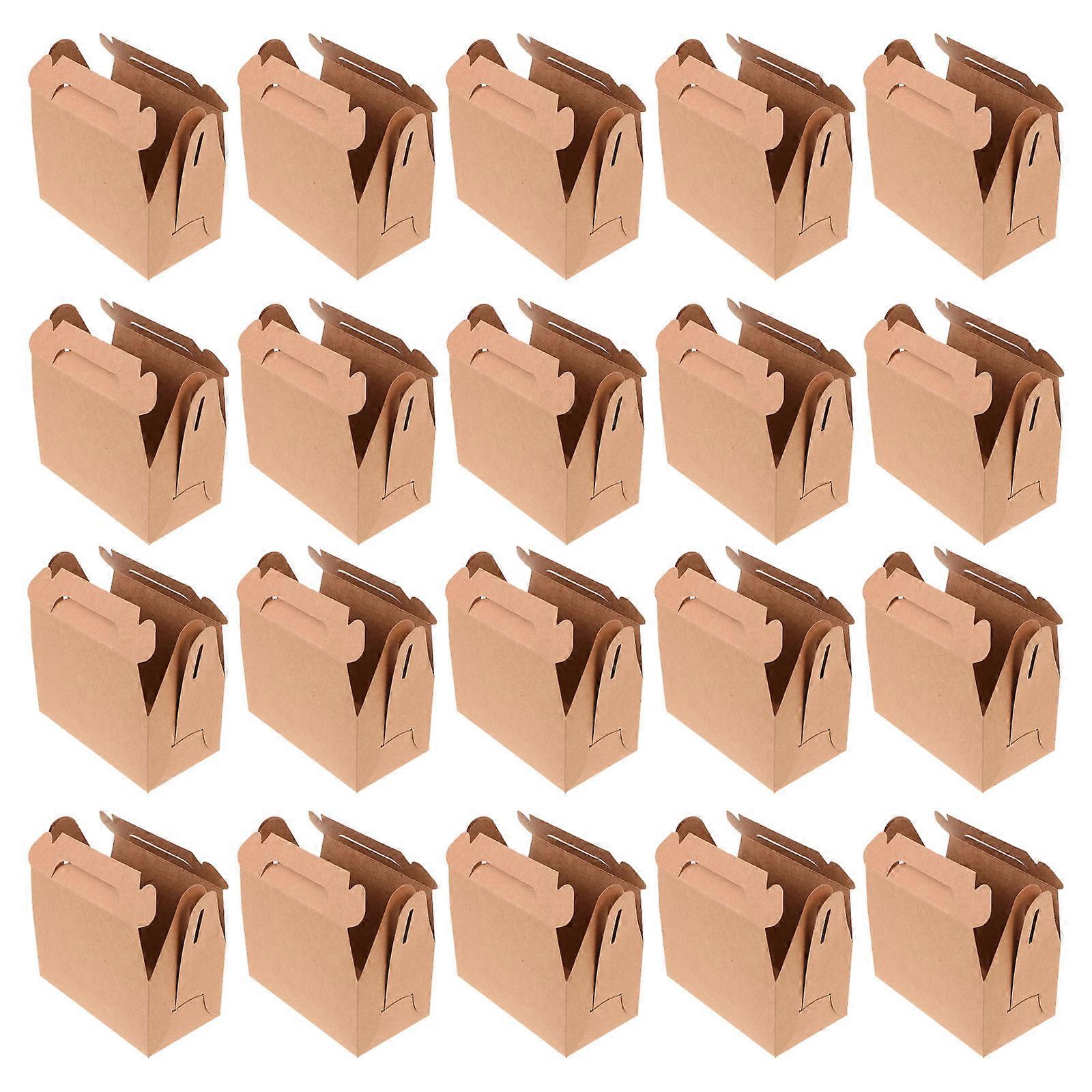 Paper Cake Boxes Baking Cake Packaging Boxes for Storage 20Pcs