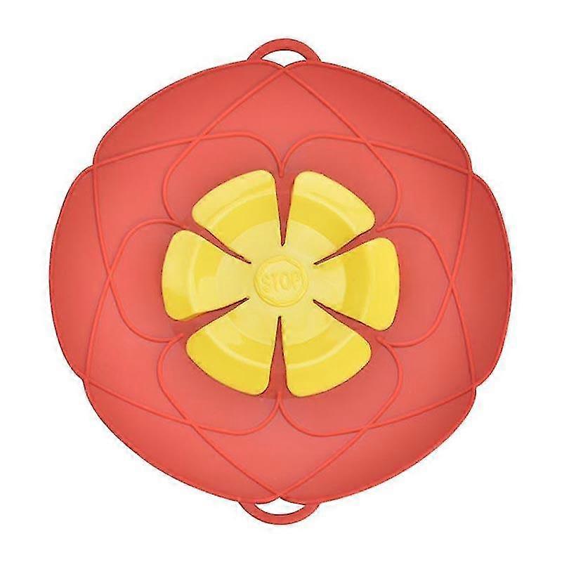 Multifunctional Silicone Lid for Pot - Red