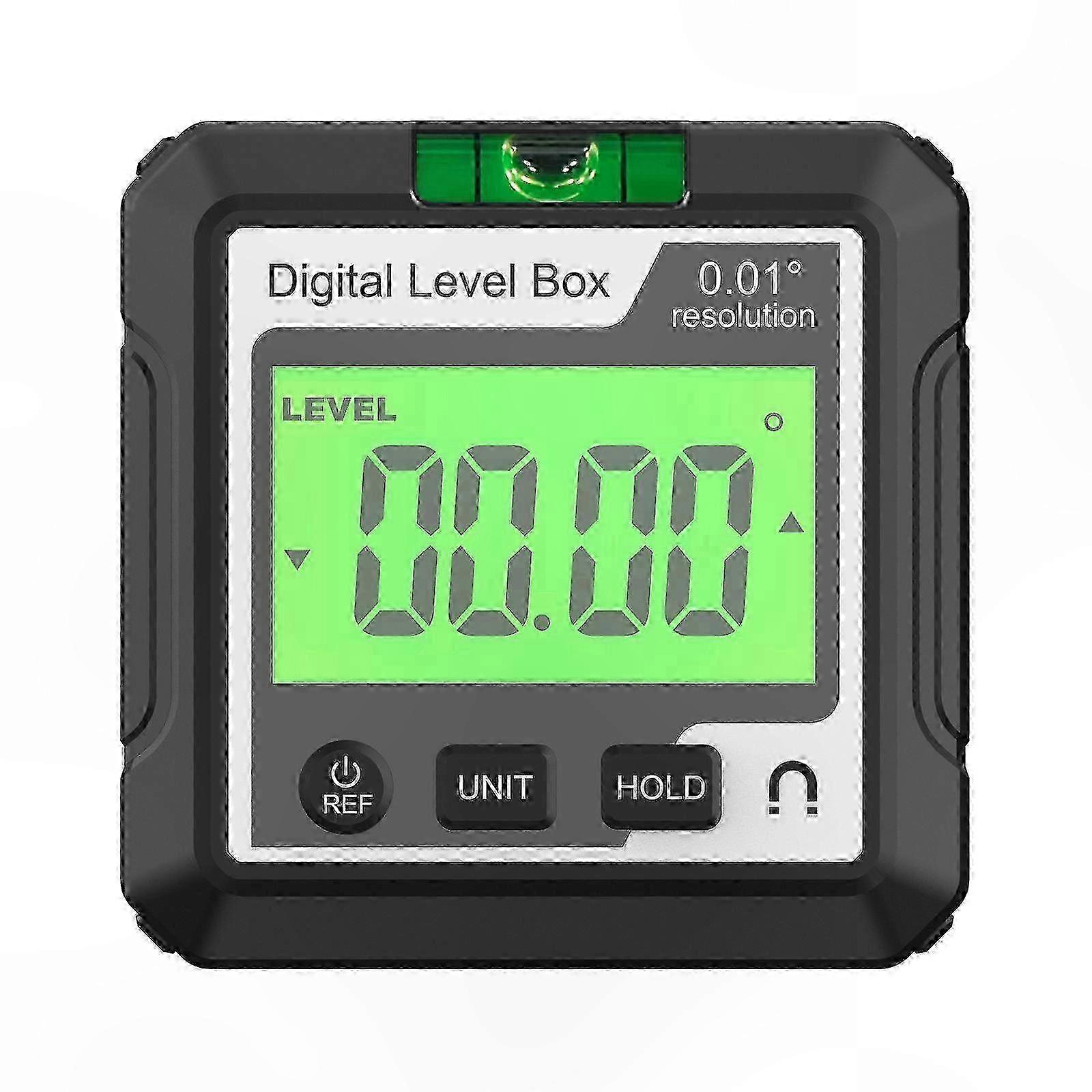 High-Precision Digital Magnetic Inclinometer with Angle Ruler