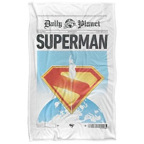 Superman Daily Planet 2025 Soft Touch Blanket