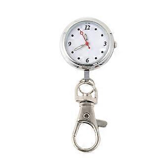 Keyring Pocket Watch Quartz Watch for Men 2Pcs Large Number Easy Read