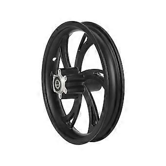 Compatible with Electric bicycle with disc brakes, aluminum alloy front wheel, folding electric bicycle integrated rim, 12-inch tire, front rim, and 1