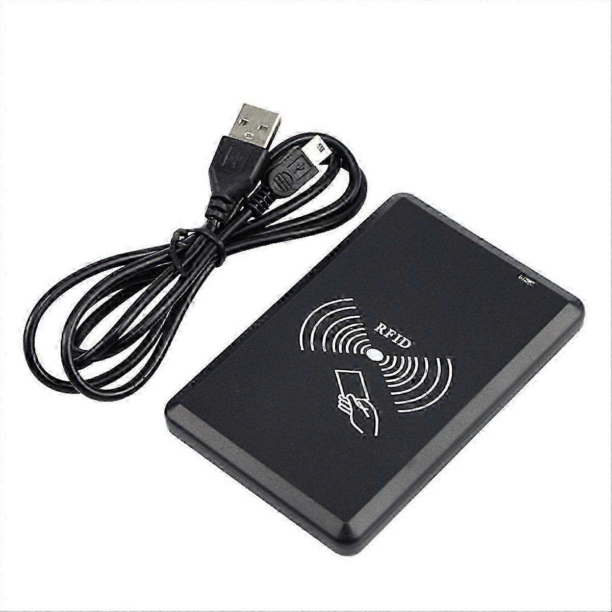USB RFID Reader 125khz EM4100 TK4001 ID Contactless Sensitivity Smart Card Reader Support Window Sys
