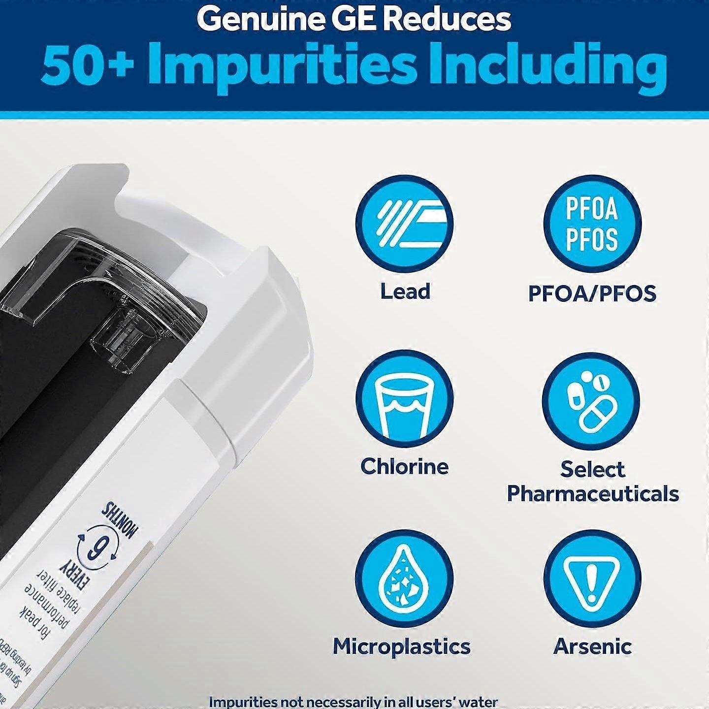 Refrigerator Water Filter Replacement Compatible with GE XWFE
