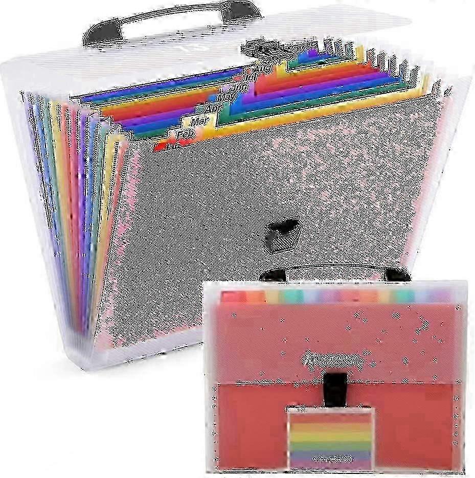 Expandable File Folder Accordion File Package Folder Store Test Papers Various Documents