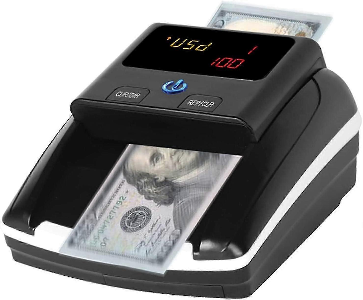 Automatic bill detector for euro with silver thread and image verification