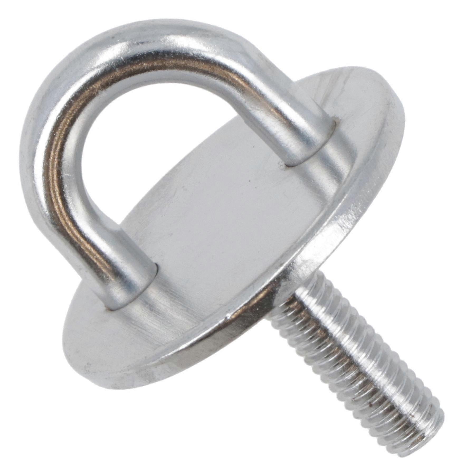 Round Pad Eye Tie Down Anchor Ring Stainless Steel M6 Thread