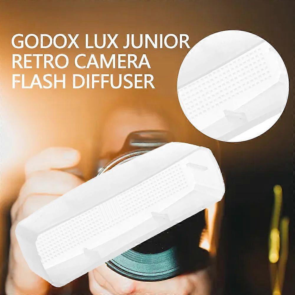 3 Color Flash Diffuser for Godox Lux Junior Retro Camera Flash Light