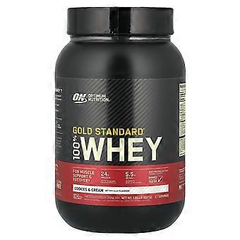 Optimum Nutrition, Gold Standard® 100% Whey, Cookies & Cream, 837 g (1,85 lb)