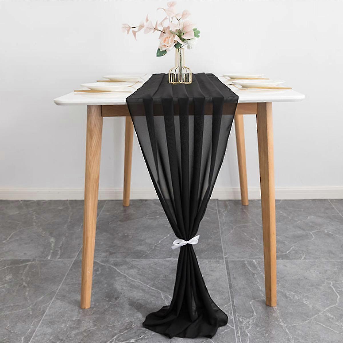 Wrinkle-Free Chiffon Table Runner