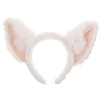 Furry Outfit White 1Set Compatible with Girls Cosplay & Parties