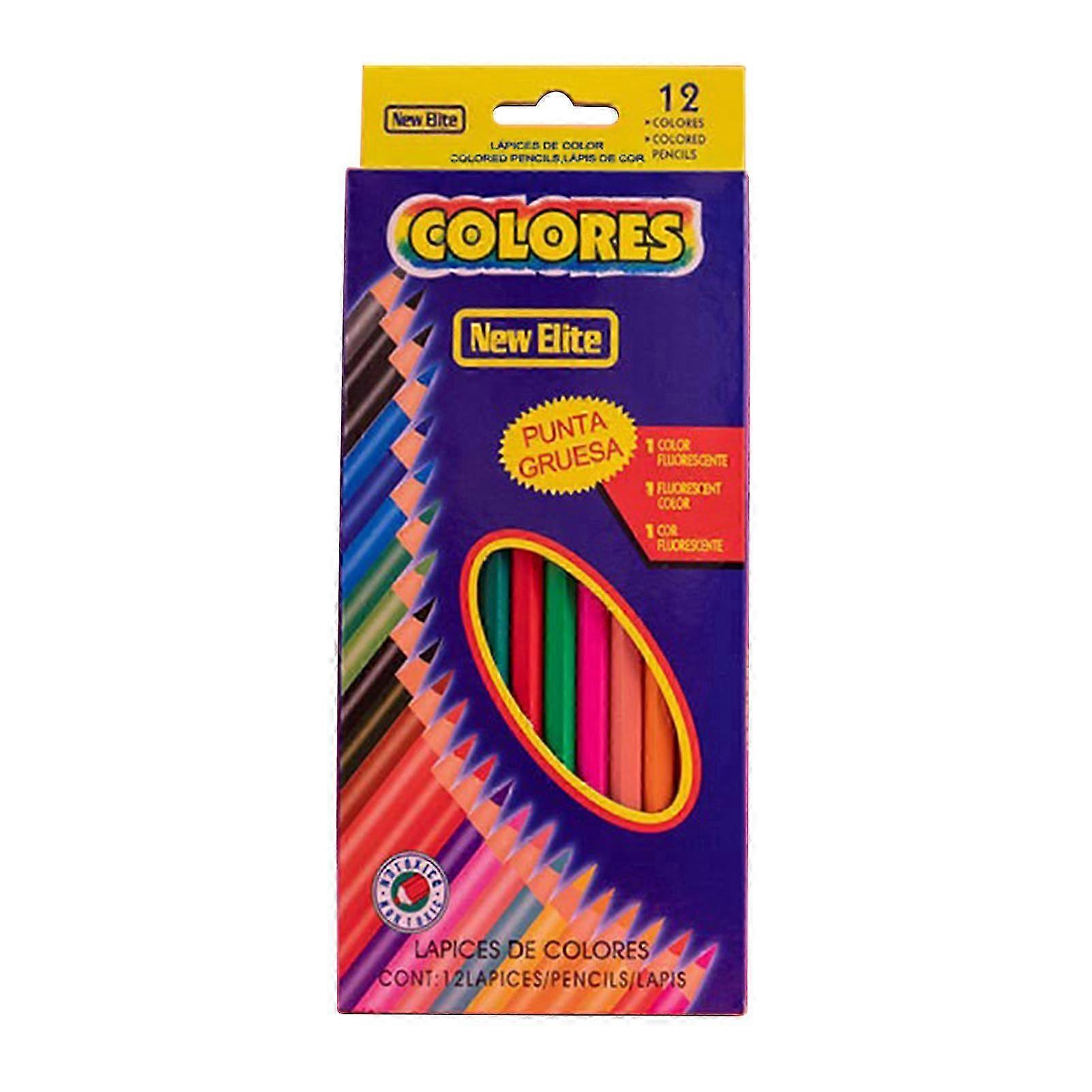 Triangular Grip Colored Pencils Set