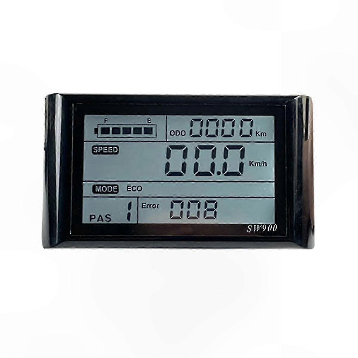LCD Display Control for Electric Bike Speed Meter with Plug Record Function