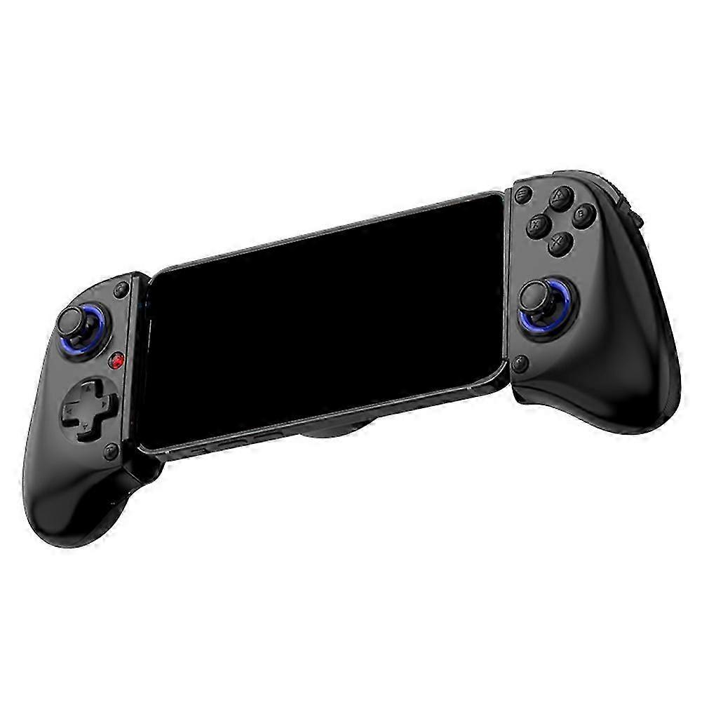 D11 Stretch Gamepad Hall Trigger compatible with Switch Macro Programming PC Android IOS Bluetooth Streaming Joystick Black
