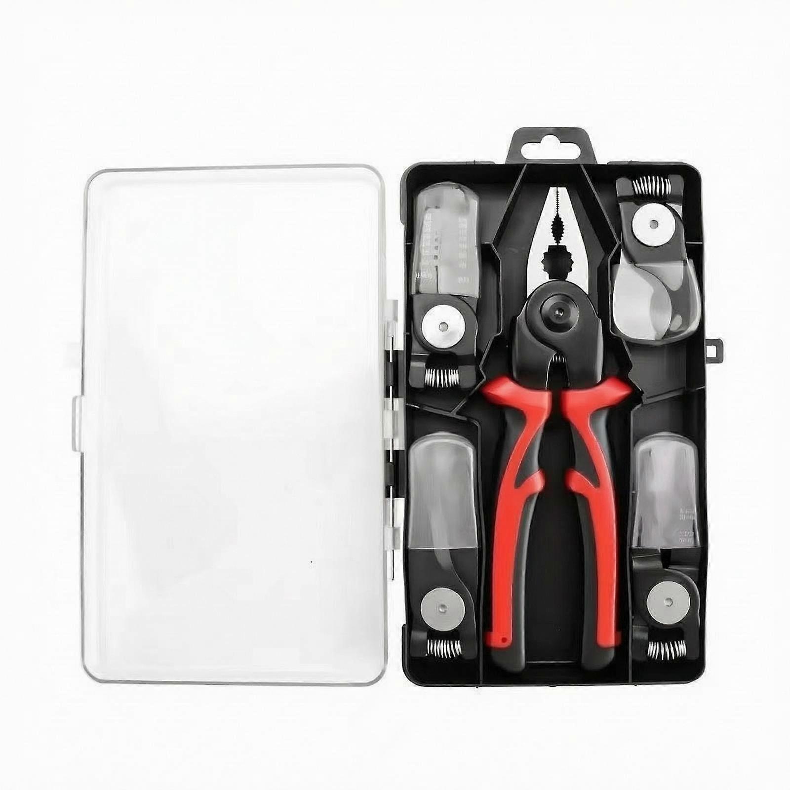 Set with Storage Case Anti-Slip Interchangeable Ergonomic