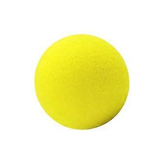 Indoor Badminton Training Aids for Wall Rebounded and Soles Practice, Solid Yellow Foams Ball for Repeated Hitting Sequences, Beginner Drilling, and