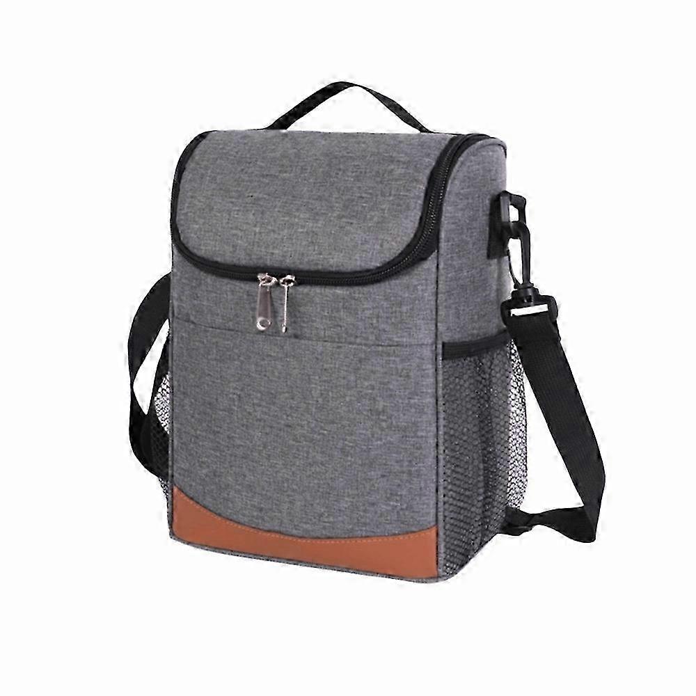 Removable Strap Insulated Lunch Bag