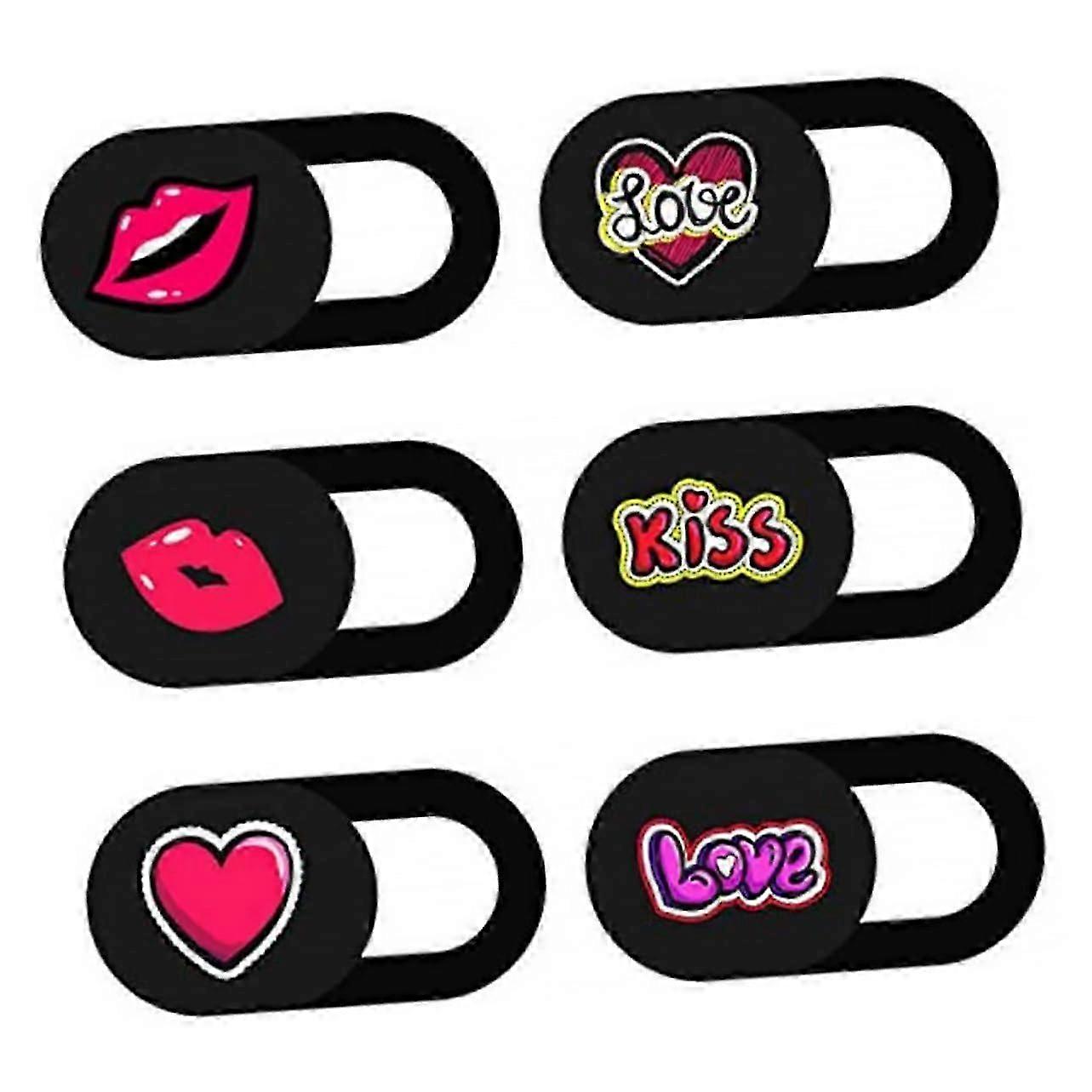 6Pcs Slide-On Privacy Camera Cover