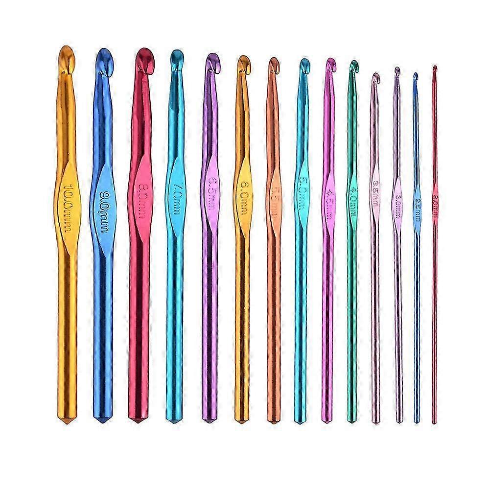 Multicolour Aluminium Hook Set 2-10mm