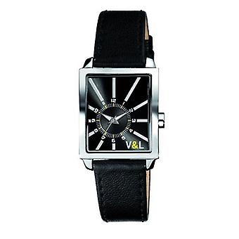 V et l un Sunbeam Quartz Analog Women Watch avec Cowskin Bracelet VL055602