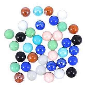 Water Crystal Balls Glass Ball for Playing 30Pcs Colorful Fish Tank Decorations