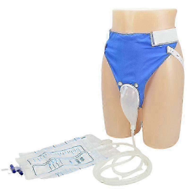 Silicone Urinal w/ Cross-Drain Valve