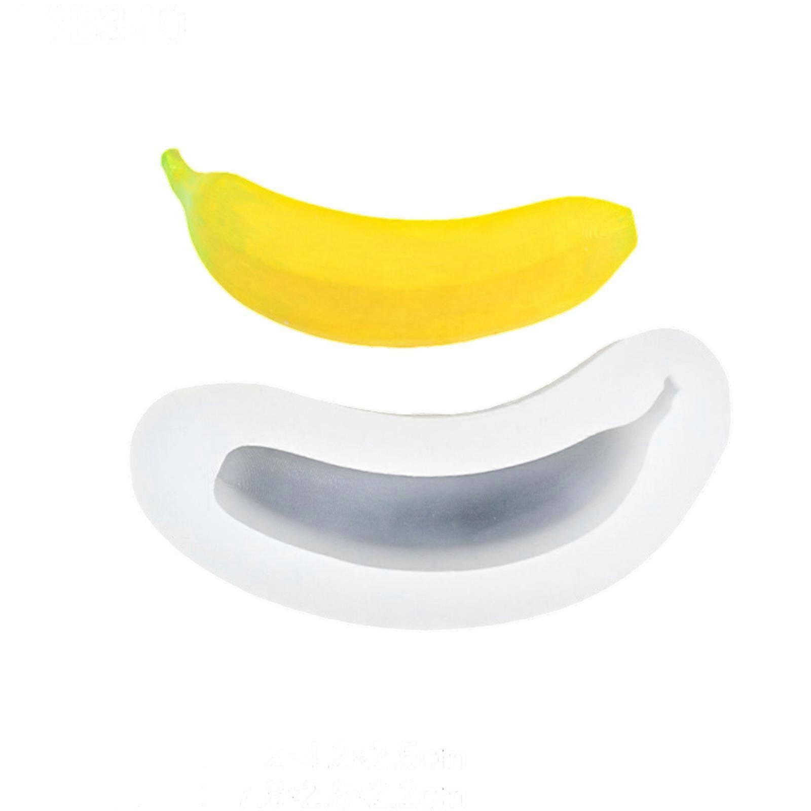 Flexible Banana Fondant Mold