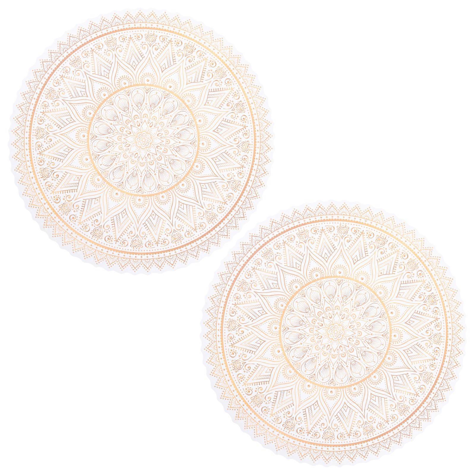 Sticker Ethnic Pattern for Home Decor 2Pcs PVC Decal