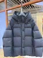 Down jacket cloud puff short winter new thickened warm duck down hooded jacket dopamine
