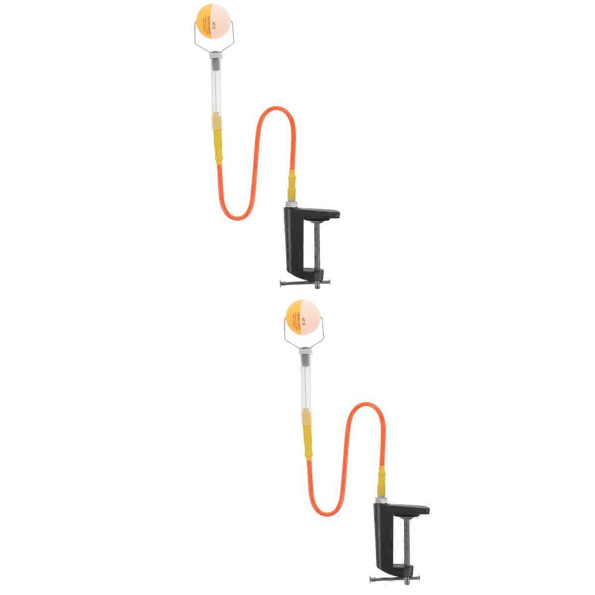 Table Tennis Trainer for Training 2Sets Practicing Tool