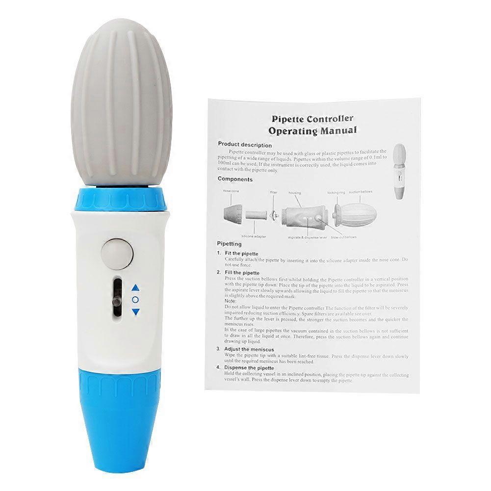 Liquid Handling Quantitative Manual Pipette Controller Ball Suction Pump YEMAA