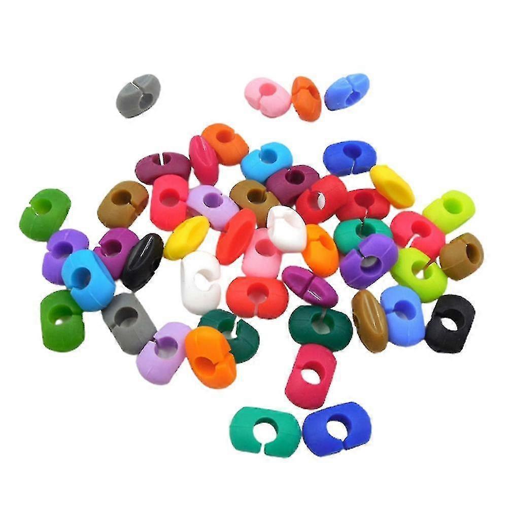 60pc Silicone Drink Identifiers Party