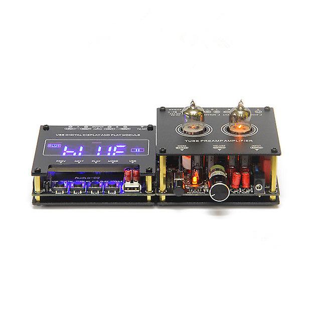 Hifi Tube Amplifier U Disk Lossless Decoding Fm Radio Remote Control Bluetooth Fever Usb Expansion Module