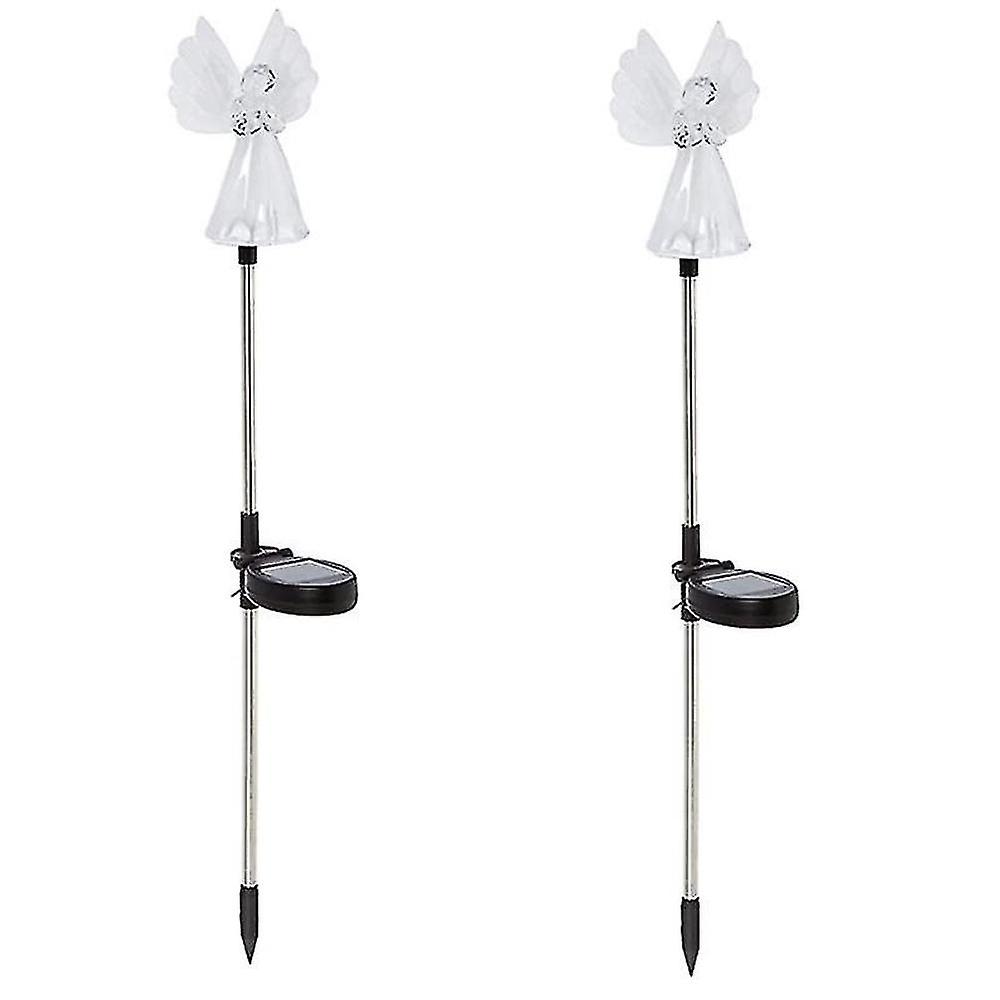 Solar Light Angel Shape 2 Pack