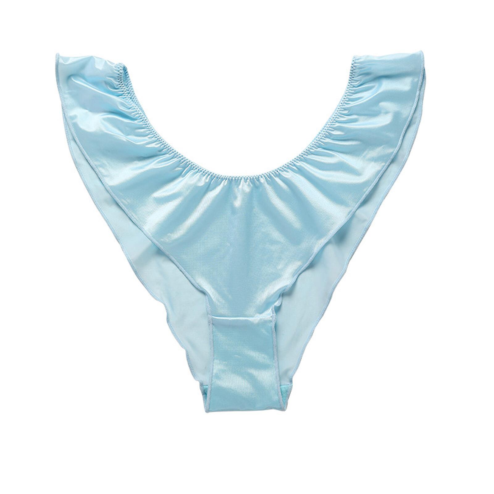 100% neu, Sexy Frauen Dessous G-String String String String T Back Silk Sleepwear Brief Knicker Unterwäsche